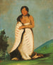 Hee-Lh-Dee Pure Fontaine Ehefrau des Rauchs - George Catlin — Ansicht des Kunstwerks
