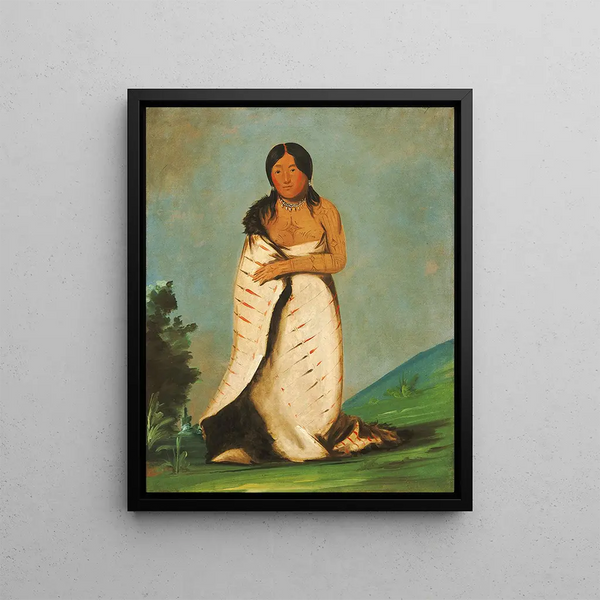 George Catlin - HeeLhDee Pure Fountain Wife of The Smoke.webp