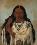 Kayagsgis eine junge Frau - George Catlin — Ansicht des Kunstwerks