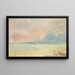 Hintergrundlandschaft 6 - George Catlin — gerahmtes Bild an der Wand