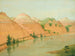 Felsen aus Ton in wunderschöner Ansicht, 1800 Meilen über Saint-Louis - George Catlin — Ansicht des Kunstwerks