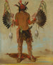Mah-the-ha Old Bear, un guérisseur - George Catlin — Ansicht des Kunstwerks