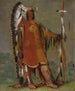 Mh-to-th-pa Quatre Bären Zweiter Koch in Gala-Uniform - George Catlin — Ansicht des Kunstwerks