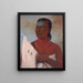 Nh-pope, Berater für Suppe von Black Hawk - George Catlin — gerahmtes Bild an der Wand