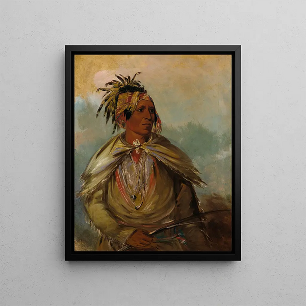 George Catlin - PahMeeCwEeTah Man Who Tracks a Chief.webp