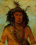 Say-Say-Gon Hail Storm Chef de guerre - George Catlin — Ansicht des Kunstwerks