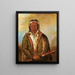 Shee-Nh-Wee - George Catlin — gerahmtes Bild an der Wand
