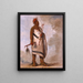 Tchong-Tas-Sb-Bee Chien Noir Zweiter Chef - George Catlin — gerahmtes Bild an der Wand