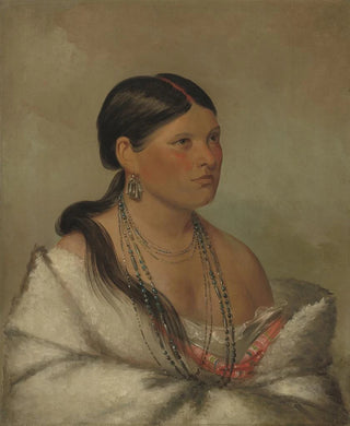 George Catlin - The Female Eagle Shawano.webp