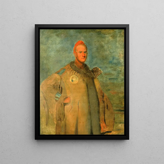 George Catlin - Theodore Burr Catlin in Indian Costume.webp