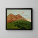Vue dans le Grand Détour, 1900 milles au-dessus de Saint-Louis - George Catlin — gerahmtes Bild an der Wand