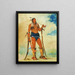 WahCheeHhsKa L'homme qui met tout à l'extérieur - George Catlin — gerahmtes Bild an der Wand