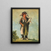 WahKnZeKaw der Schlange - George Catlin — gerahmtes Bild an der Wand