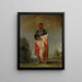 Ehefrau von KeeOKk - George Catlin — gerahmtes Bild an der Wand