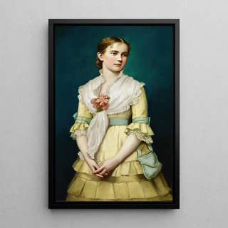 George Chickering Munzig - Portrait of a Young Girl.webp