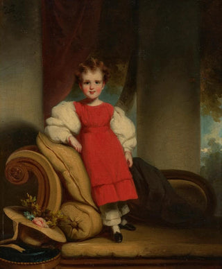 George Chinnery - Portrait of a young girl traditionally identified as Miss Marchbanks of Bushey.webp