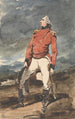 Studie für das Porträt eines Militäroffiziers - George Chinnery — Ansicht des Kunstwerks