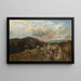 À la moisson - George Cole — gerahmtes Bild an der Wand
