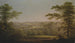 Easby Hall und Easby Abbey mit Richmond Yorkshire im Hintergrund - George Cuitt der Ältere — Ansicht des Kunstwerks