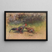 Coq gris de la jungle - George Edward Lodge — gerahmtes Bild an der Wand