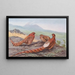 Ijima-Fasan, schimmernder Kupferfasan - George Edward Lodge — gerahmtes Bild an der Wand
