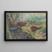 Fasan mit bronzefarbener Schwanz von Sumatra - George Edward Lodge — gerahmtes Bild an der Wand