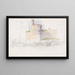 Château de Caernarvon - George Elbert Burr — gerahmtes Bild an der Wand