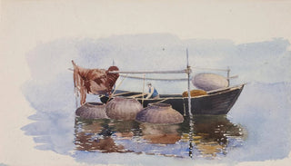 George Elbert Burr - UntitledFishing Boat.webp