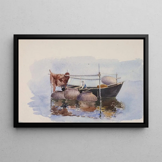 George Elbert Burr - UntitledFishing Boat.webp