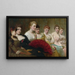 Justes Kritiken - George Elgar Hicks — gerahmtes Bild an der Wand