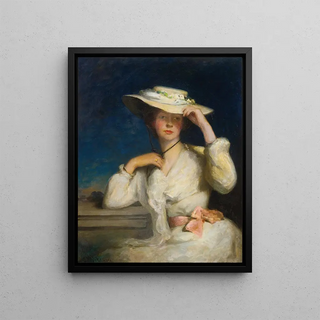 George Elgar Hicks - Symphony In Pink And White.webp