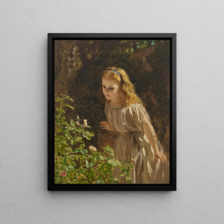 George Elgar Hicks - The Butterfly.webp