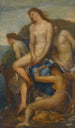 Wartet auf die Rückkehr von Theseus - George Frederic Watts — Ansicht des Kunstwerks
