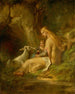Sainte Geneviève de Brabant dans la forêt - George Frederick Bensell — Ansicht des Kunstwerks