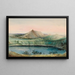 Lac Bleu, Mont Gambier - George French Angas — gerahmtes Bild an der Wand