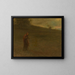 Der Sammler von Heilpflanzen - George Fuller — gerahmtes Bild an der Wand