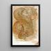 La danse - George Grey Barnard — gerahmtes Bild an der Wand