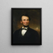 Abraham Lincoln - George H. Story — gerahmtes Bild an der Wand