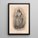 Heiliges Herz Jesu - George H Walker Co — gerahmtes Bild an der Wand