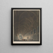 Vue intérieure du Westminster Hall - George Hawkins — gerahmtes Bild an der Wand