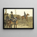Hussards - George Hendrik Breitner — gerahmtes Bild an der Wand