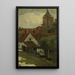 Die Gorkum-Turm - George Hendrik Breitner — gerahmtes Bild an der Wand