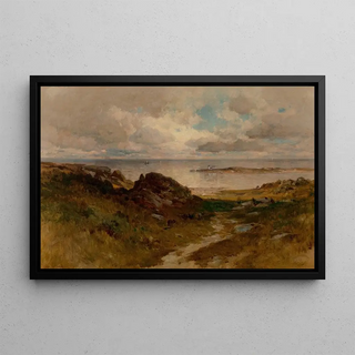 George Henry Smillie - A Bit of Massachusetts Coast.webp
