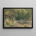 Allee der Bäume - George Henry Smillie — gerahmtes Bild an der Wand