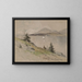 Berg von Newport vom Glatz-Eichhörnchen - George Henry Smillie — gerahmtes Bild an der Wand