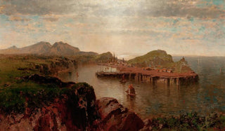 George Herbert Mccord - Ilfrancombe Coast Devonshire Upper Hudson River Storm King.webp