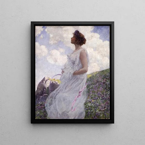 Calypso - George Hitchcock — gerahmtes Bild an der Wand