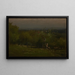 Obstgarten mit Apfelbäumen - George Inness — gerahmtes Bild an der Wand
