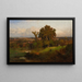 Herbst bei Marshfield - George Inness — gerahmtes Bild an der Wand
