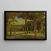 Villa Barberini - George Inness — gerahmtes Bild an der Wand